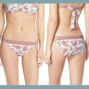 NWT! Nanette Lepore Gypsy‎ Queen Charmer' Print Bikini Bottoms [SZ XS ]